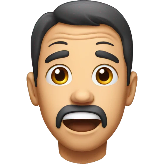 surprised ugly emoji
