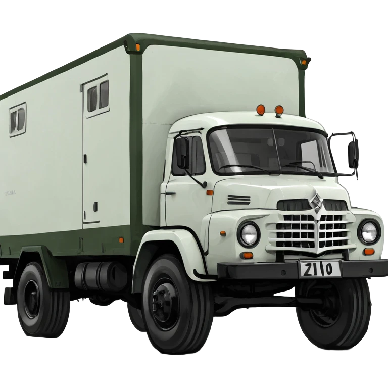 ZIL-130 Soviet cargo truck with distinctive cabin design emoji