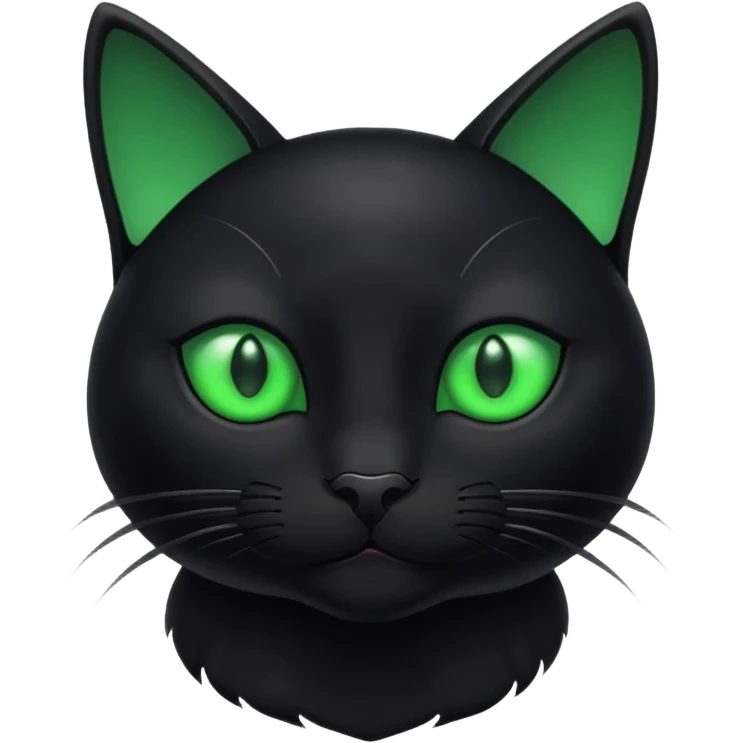 blaak cat emoji