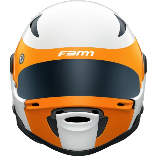 mclaren f1 helmet emoji