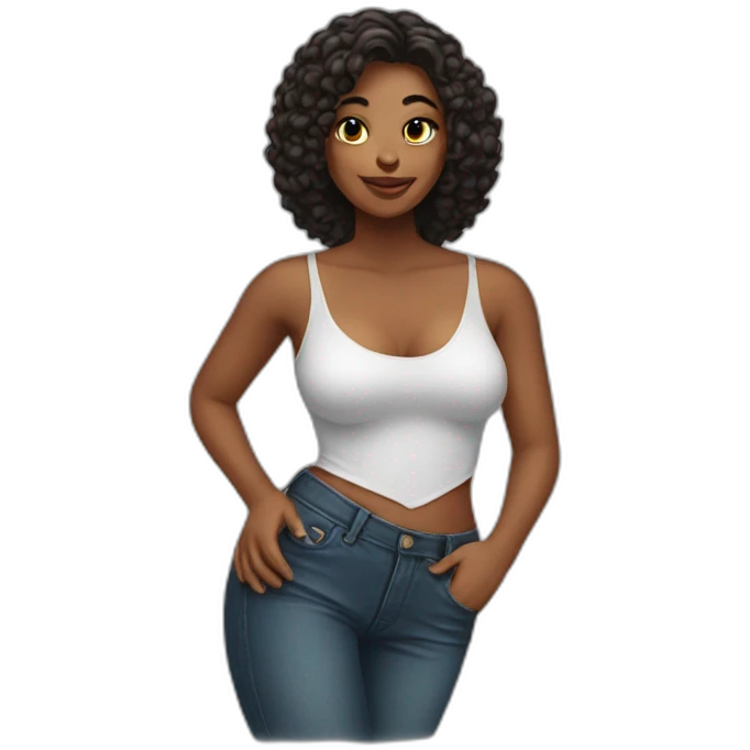 perfect woman body emoji
