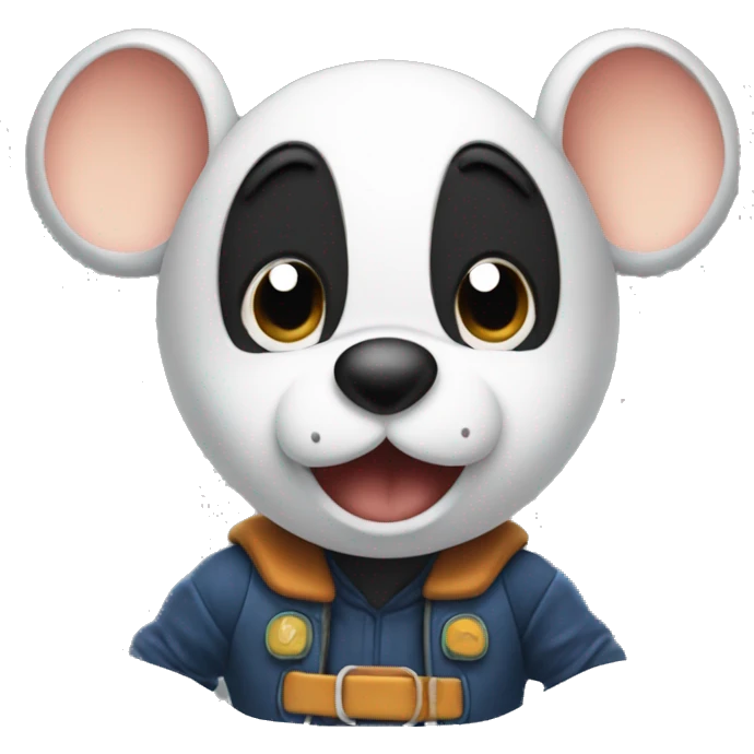 Cute Mikey Mouse emoji