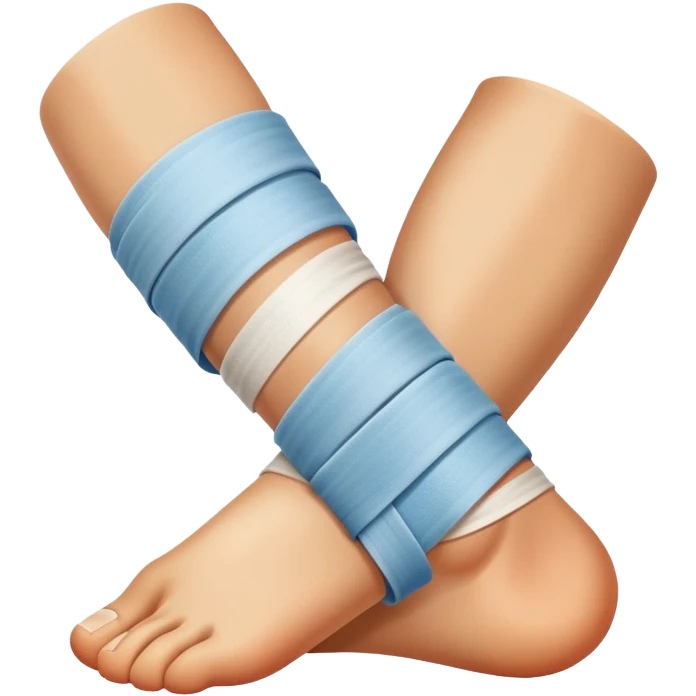 broken leg emoji