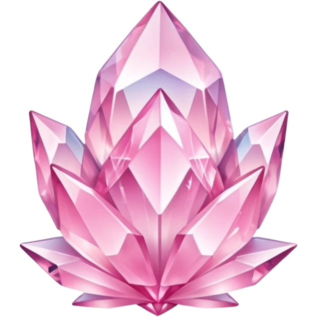 light pastel pink fairy girly aestetic items, crystals, magic  emoji