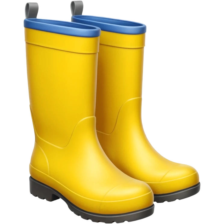 yellow garden boots emoji