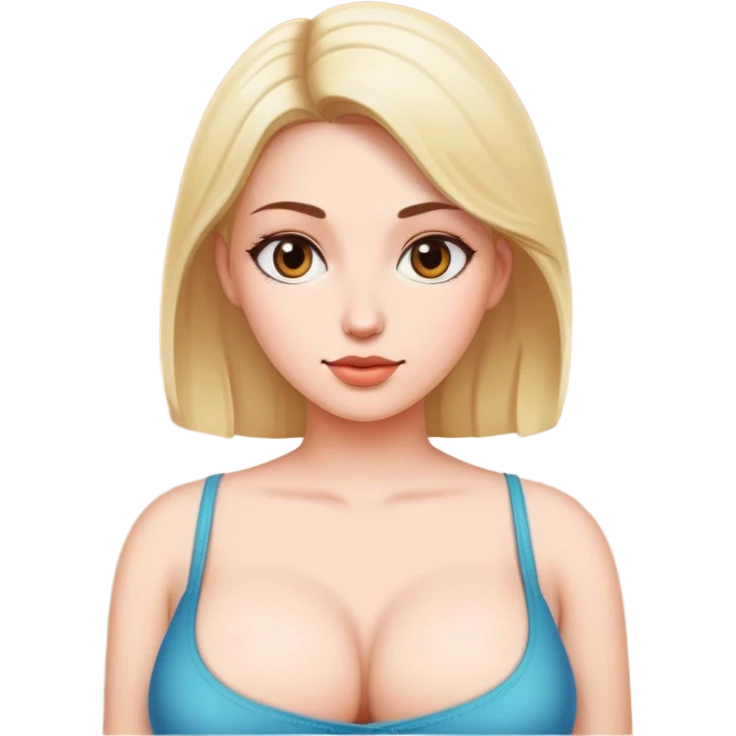 Голые девушки с большими сиськами  emoji