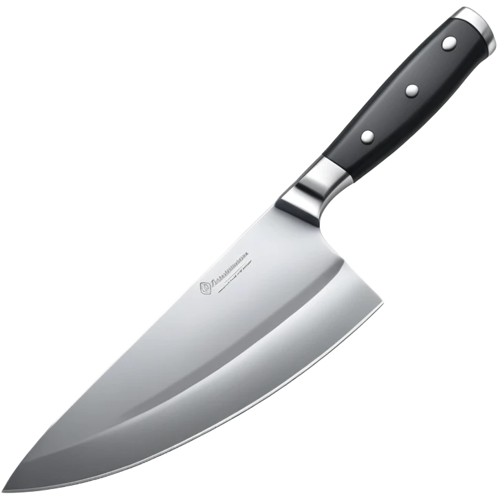 chef knife with shiny blade emoji