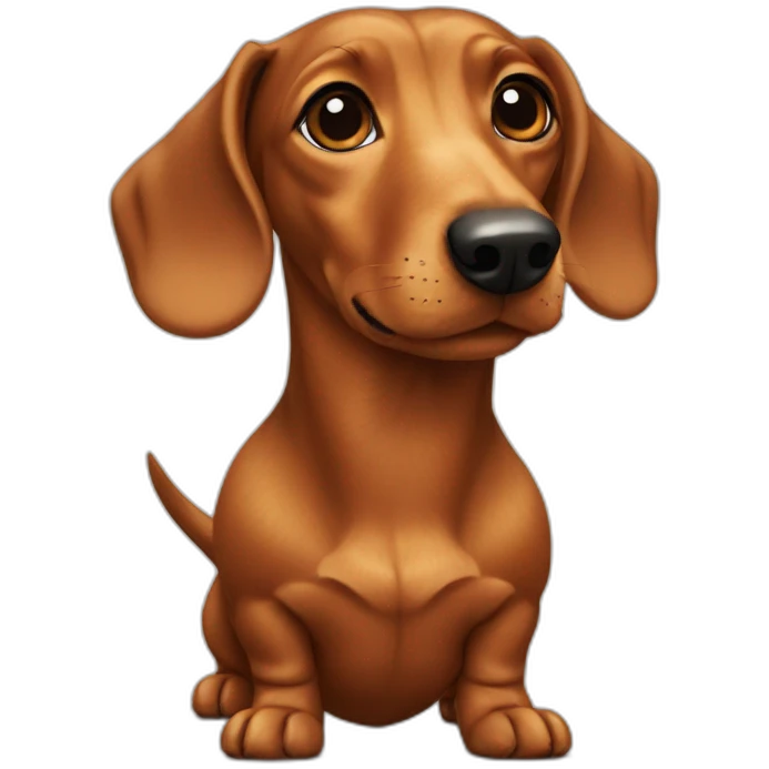 dachshund emoji
