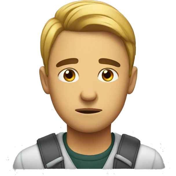 student sad emoji