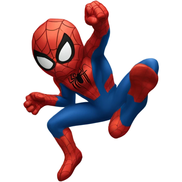 Spiderman working emoji