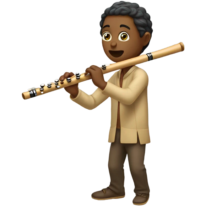 Flutist emoji