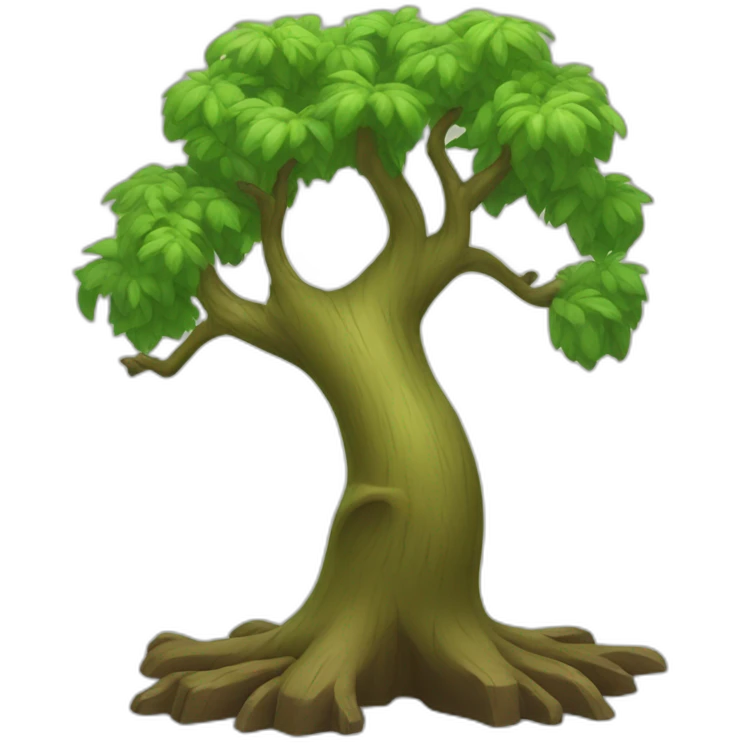 Tree dancing emoji