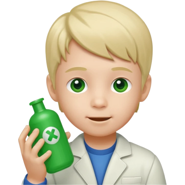 kid playing green formula 1 toy emoji