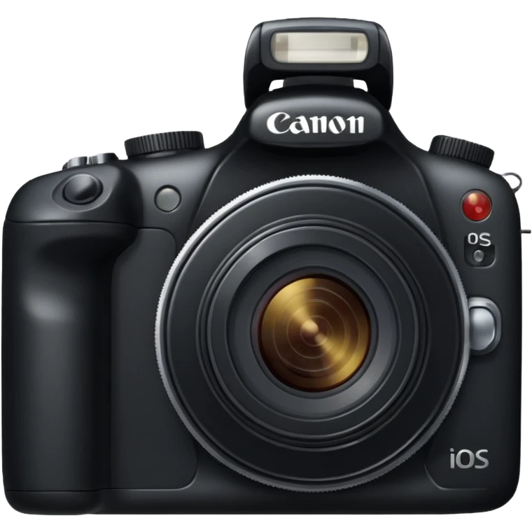 Cámara canon emoji
