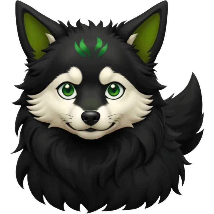 dog loki god of mischief dynamic pose emoji