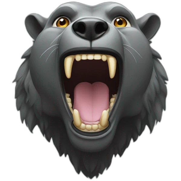 roaring nandi bear emoji