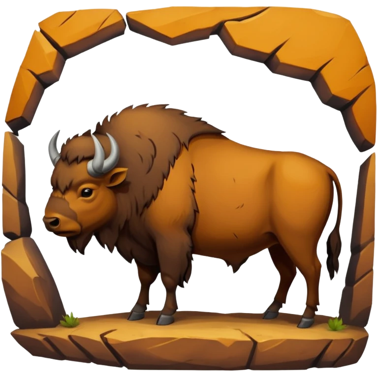 caveman art emoji