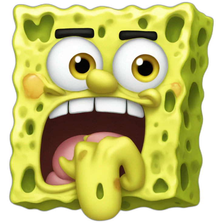 Spongebob cry emoji