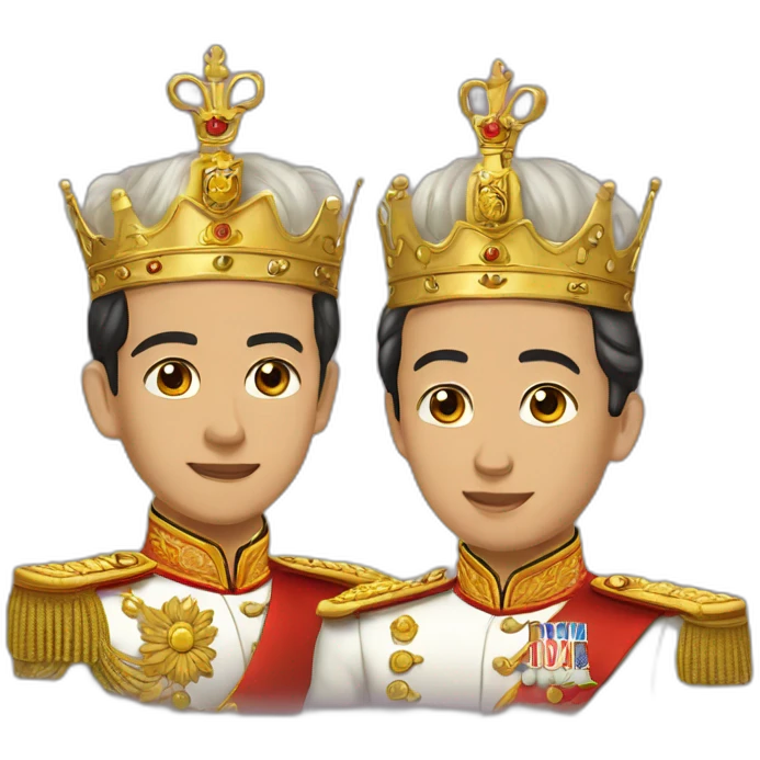 King rama vi and v emoji