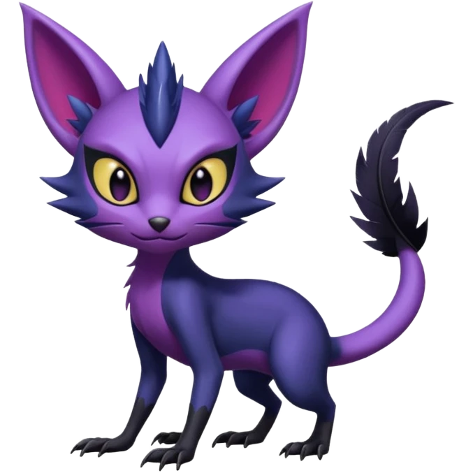 Sneasel-Fakémon-hybrid-creature (full body)  emoji