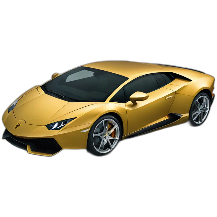 Car lamborghini emoji