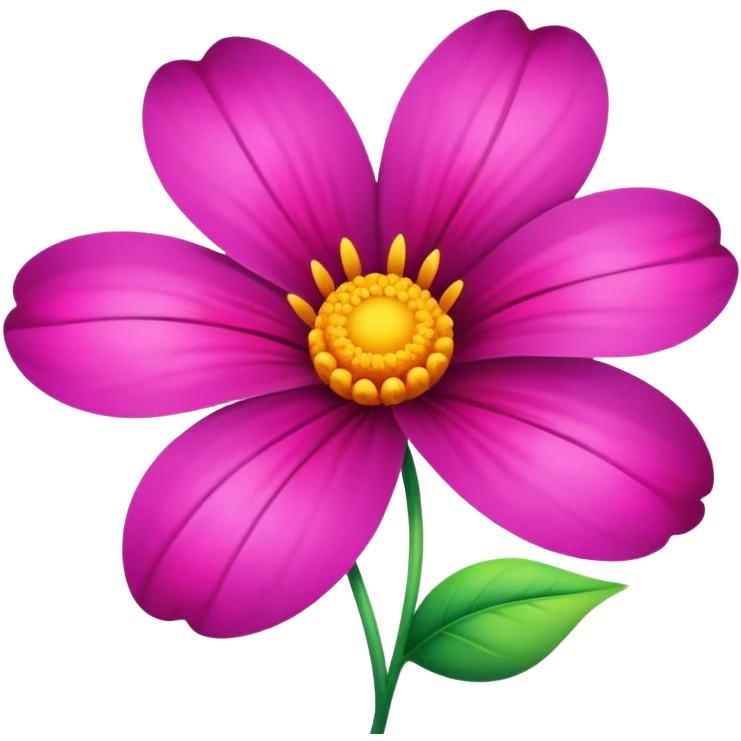 Çiçek emoji
