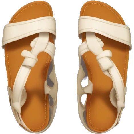 Hermes sandals emoji