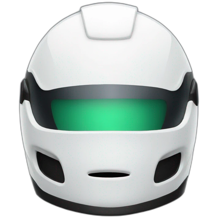 Formula one helmet  emoji