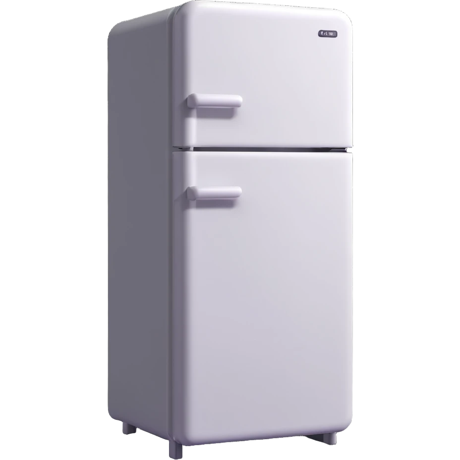 a fridge in 3D emoji style emoji