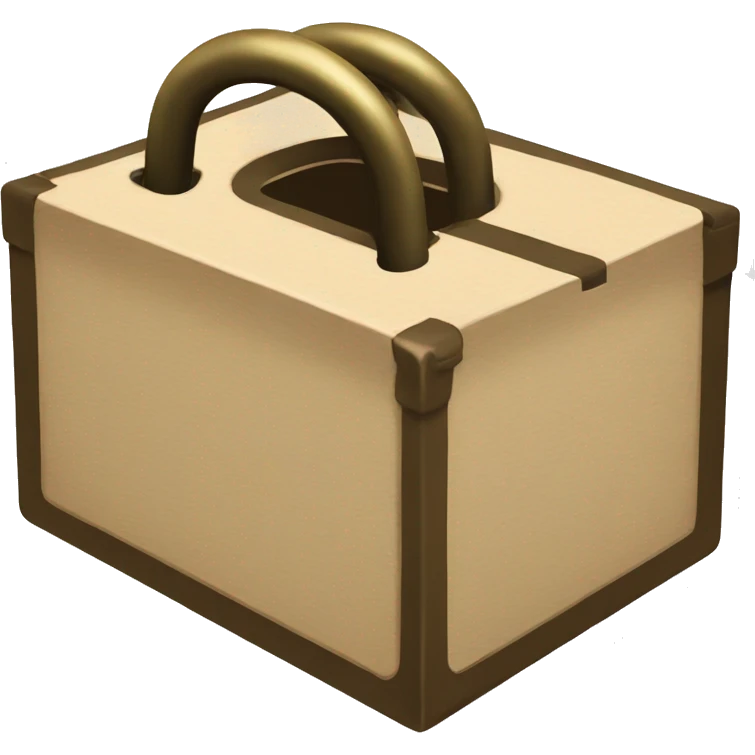 half box | half padlock emoji