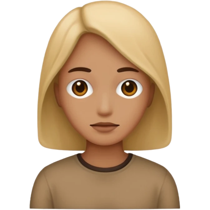 ⚪ without any face emoji