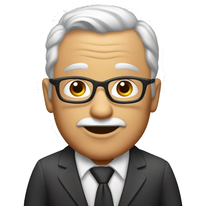 Un papa qui boit du café emoji