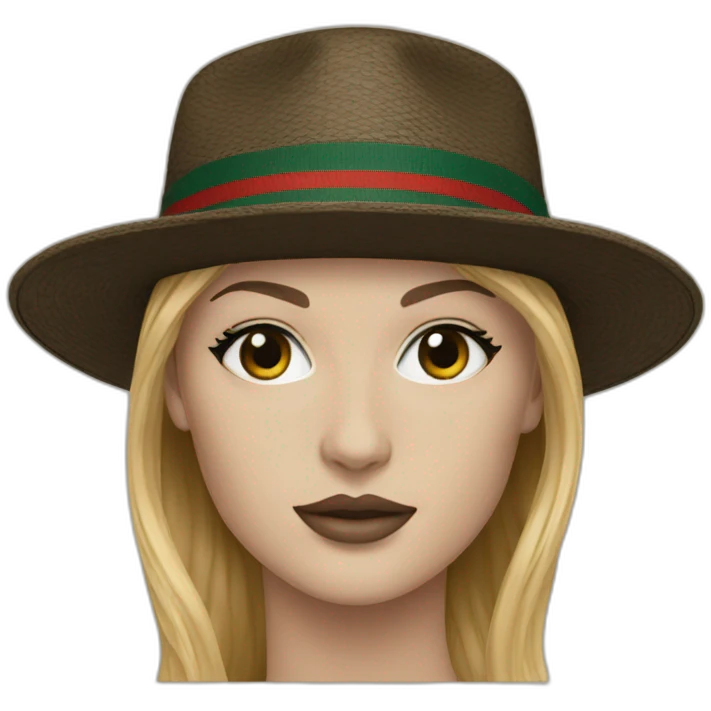 Gucci hat  emoji