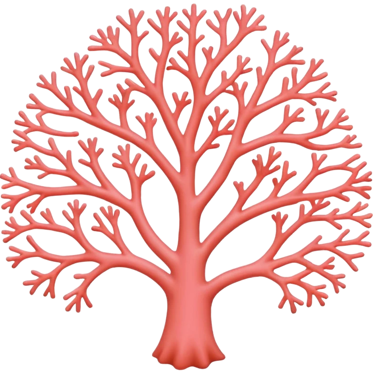 pink Coral emoji