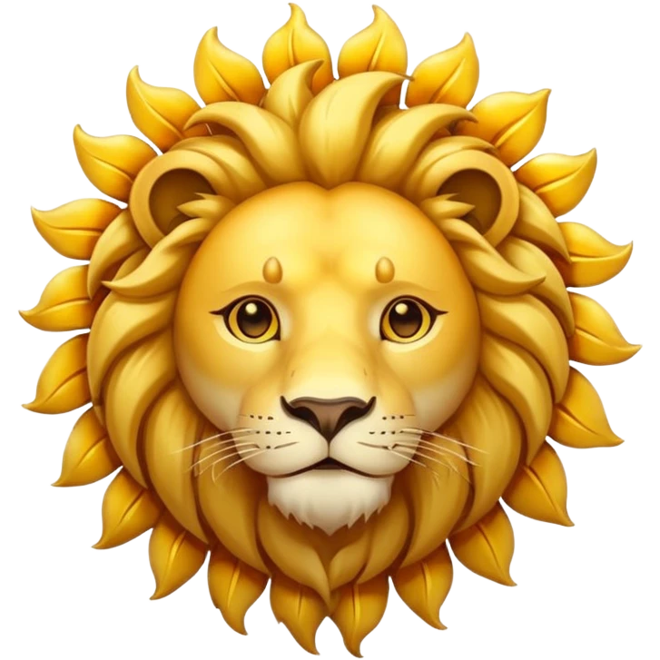 شیر و خورشید  emoji