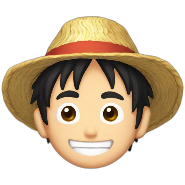 Luffy-drink-beer emoji
