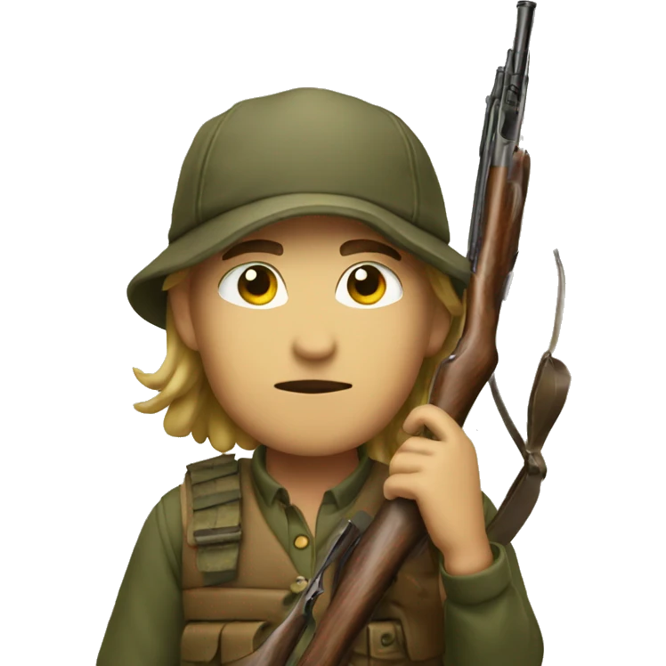 hunting emoji