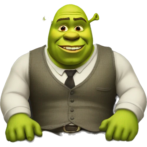 shrek at the office emoji