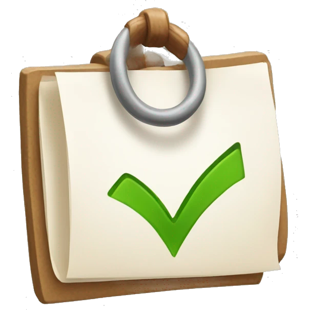 Signo de verificación  emoji