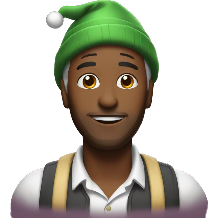 Magic man Christmas  emoji
