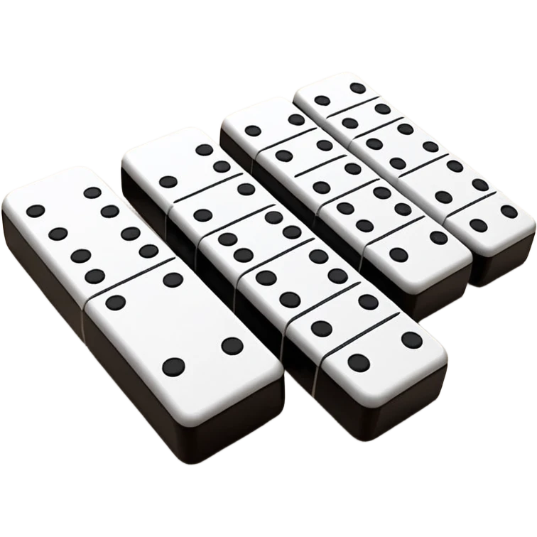 Falling Dominoes emoji