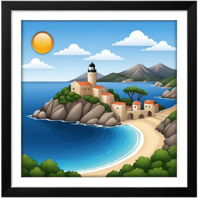 La corse emoji