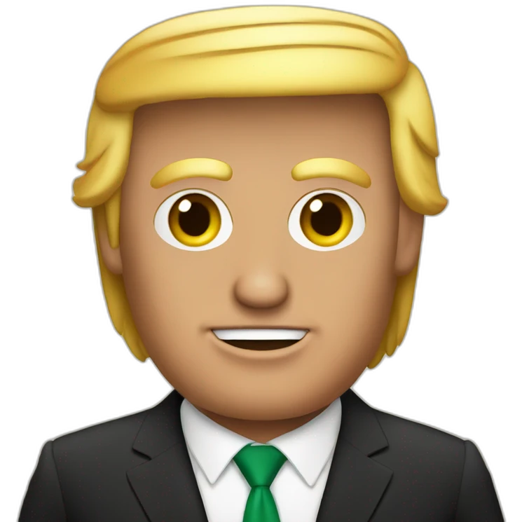 trump avec un mexicain emoji