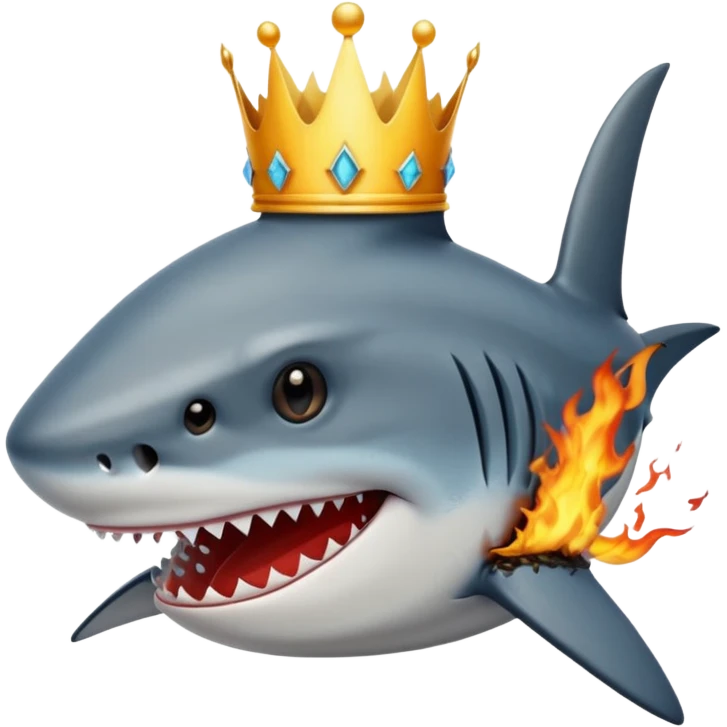 🦈🔥👑
 emoji