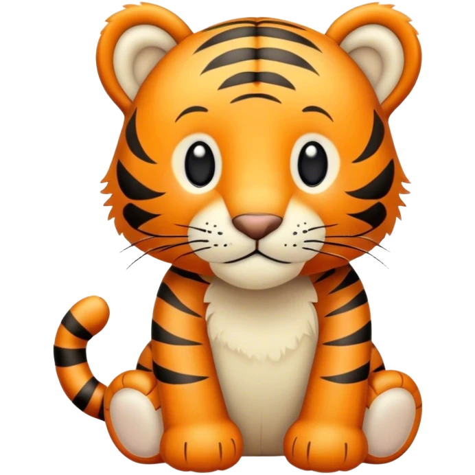 Jellycat bashful tiger  emoji