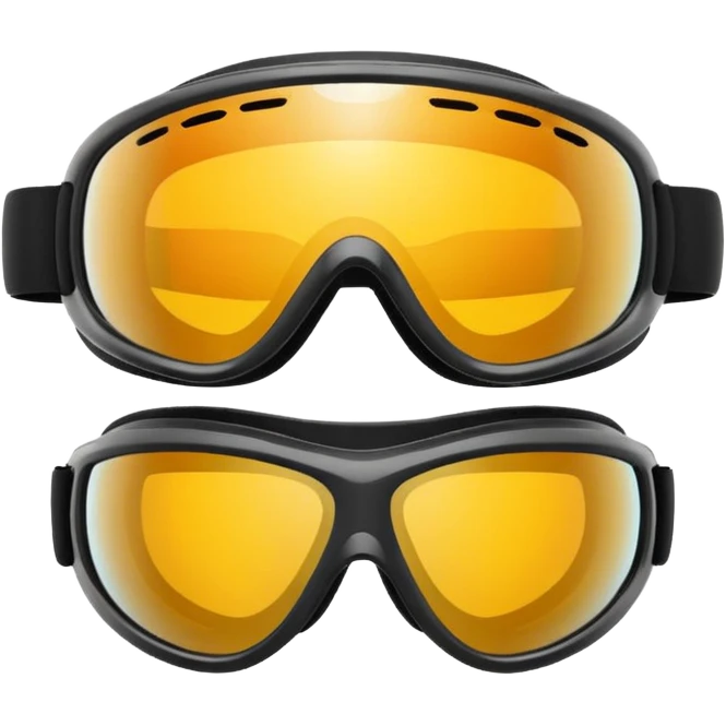 ski goggles emoji