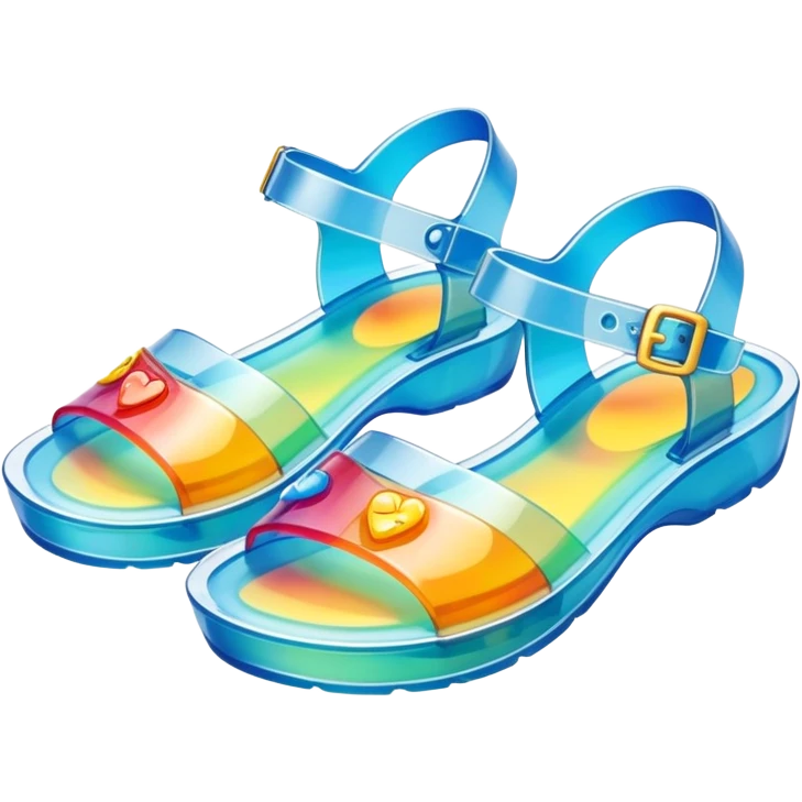 jelly sandals emoji