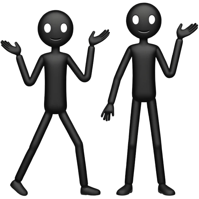 Stickman figures emoji