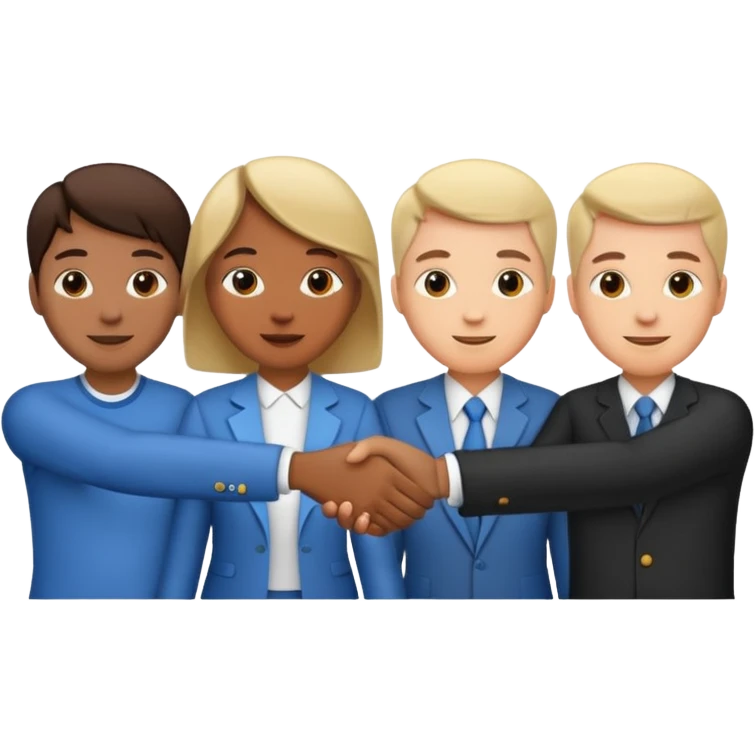 handshake group emoji