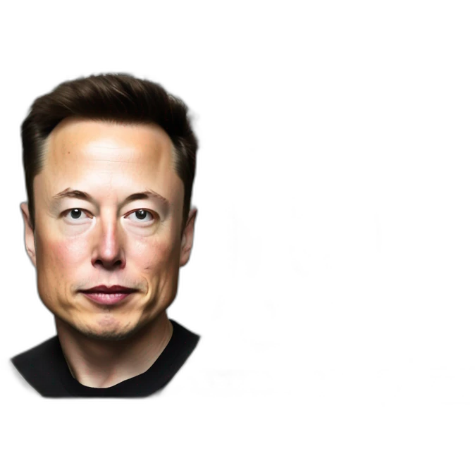 Elon musk on 100 dollar billi emoji